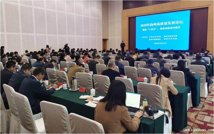 2020年扬州高质量发展论坛举行