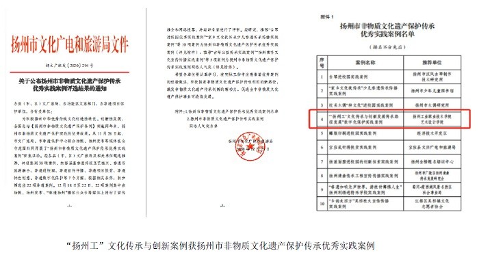 “一市一品”：“Z世代”遇见“扬州工”