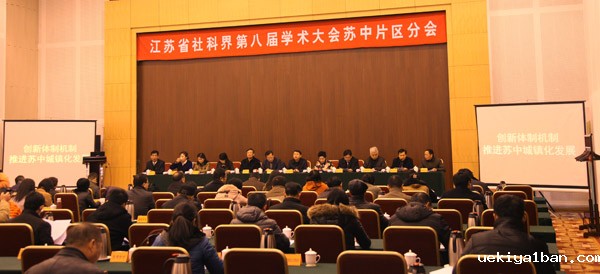 走具有中国特色苏中特点的新型城镇化之路——省社科界第八届学术大会系列报道之十三